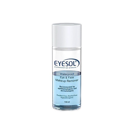 پاک کننده تخصصی آرایش چشم و صورت دو فاز آیسول